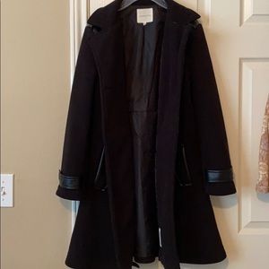 All black trenchcoat.